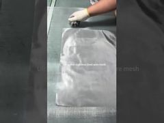 매우 얇은 능직 스테인레스 스틸 와이어 메쉬