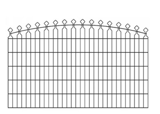 Prestige Mesh 868 이중 와이어 울타리 50 × 200mm 장식용