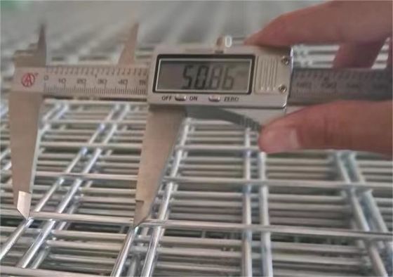 12 가이드 1 14 인치 용접 된 철자망 핫 덤프 된 젤리화 된 높은 견고성