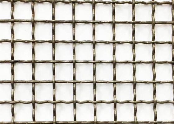 평면 진동 스크린  Mesh 1mm-100mm 열기 고 팽창 강철