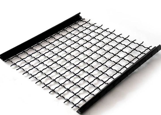 평면 진동 스크린  Mesh 1mm-100mm 열기 고 팽창 강철