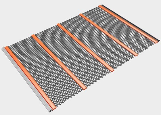 삼각 자체 청소 광산 스크린 메쉬 1.2-5mm 와이어 직경