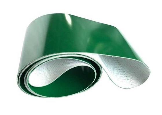 녹색 PVC 컨베이어 벨트 두께 2 ~ 13mm