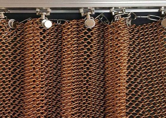 10.0mm 와이어 금속 스킬 드레퍼리 커튼