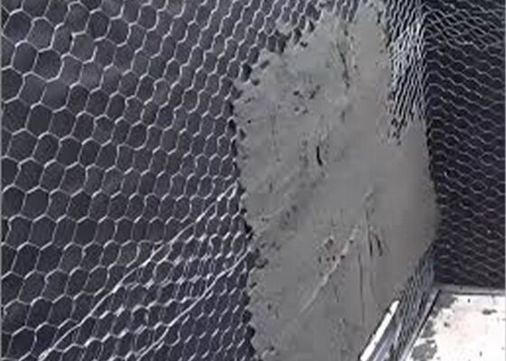 지붕 및 벽 보강용 스터코 메쉬로 사용되는 육각형 와이어 메쉬