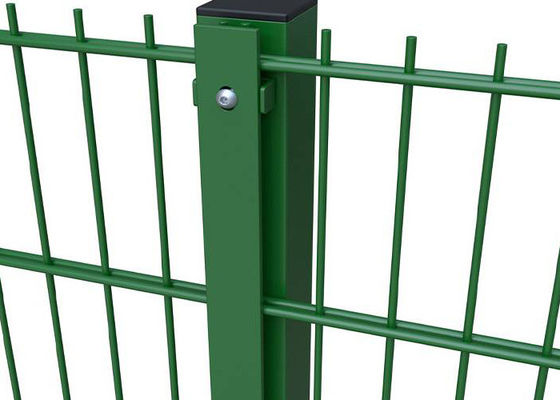 이중 와이어 펜스 3000mm 폭 PVC 코팅 6/5/6mm 와이어