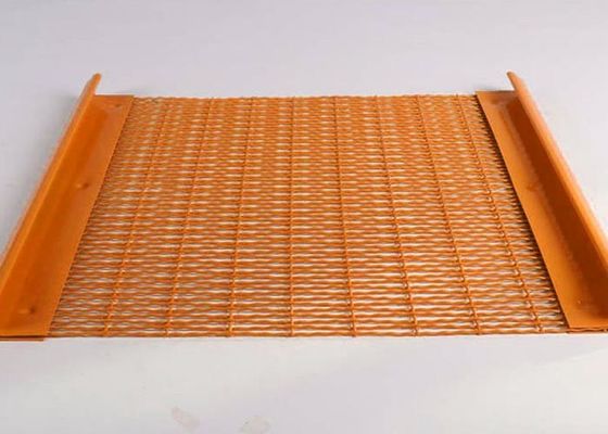 파우더 코팅 진동 스크린 메시 자정 금속 고강성 반 차단