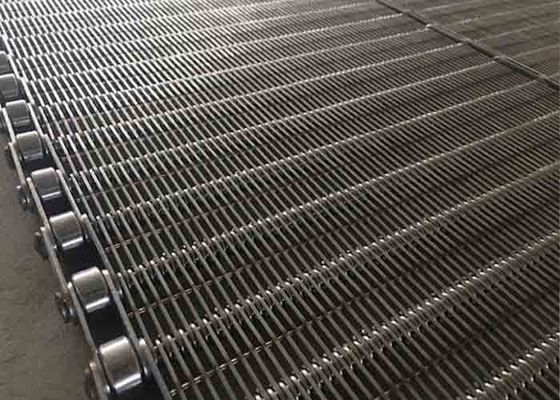 식품 등급 스테인리스 스틸 아이 링크 벨트 SS304 SS316 맞춤형 폭