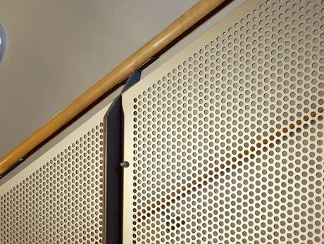 확장 된 구멍 뚫린 금속 철망 높은 강도 유연한 설계 보안 울타리 및 환기 시스템에 적합