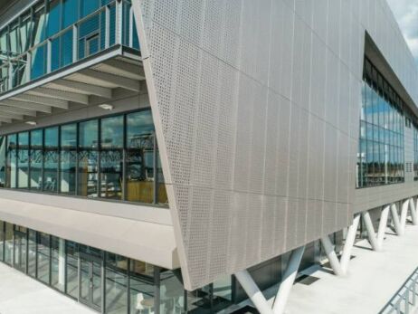 펄러 된 강철 와이어  Mesh 진열 저항성 내구성 물질 환기 스크린 및 건설에 완벽